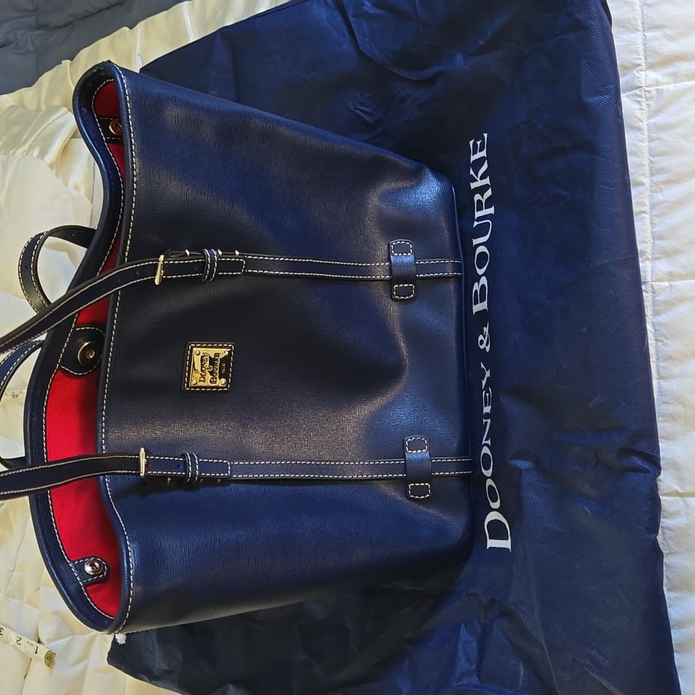 Dooney & Bourke Janie Purse/Tote Midnight Blue - Picture 3 of 15